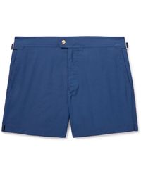 Tom Ford - Slim-Fit Short-Length Swim Shorts - Lyst