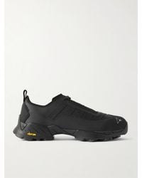 Roa - Katharina Light Rubber And Leather-trimmed Ripstop Sneakers - Lyst
