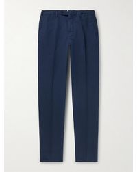Slowear - Venezia 1951 Slim-Fit Garment-Dyed Chinolino Trousers - Lyst