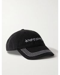 Acne Studios - Cuddy Logo-embroidered Organic Cotton-twill Baseball Cap - Lyst