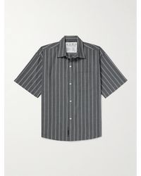 mfpen - Input Striped Cotton-poplin Shirt - Lyst