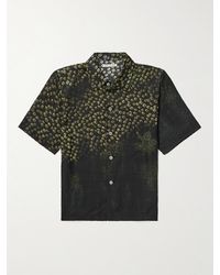 Our Legacy - Box Camp-collar Floral-print Cotton And Silk-blend Shirt - Lyst