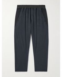 The Row - Kaol Straight-leg Cotton Trousers - Lyst