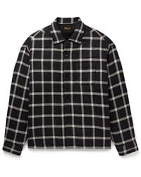 Visvim - Keesey Checked Linen And Wool-Blend Down Jacket - Lyst