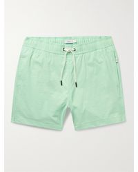 Onia Charles Mid-length Swim Shorts - Green