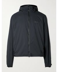 Portal - Level Alpha Logo-print Fleece-trimmed Recycled-shell Jacket - Lyst