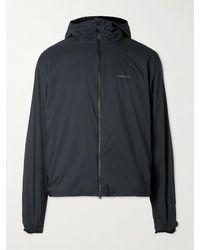 Portal - Level Alpha Logo-Print Fleece-Trimmed Recycled-Shell Jacket - Lyst