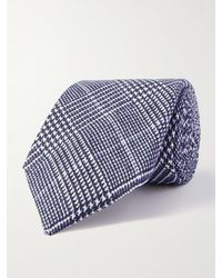 Brunello Cucinelli - 8cm Linen And Silk-blend Jacquard Tie - Lyst