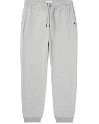 Derek Rose - Quinn 1 Tapered Cotton And Modal-blend Jersey Sweatpants - Lyst