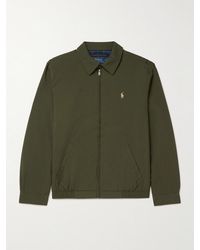 Polo Ralph Lauren - Logo-Embroidered Twill Jacket - Lyst
