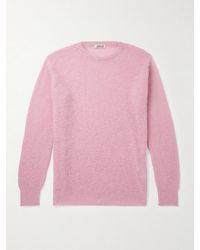 AURALEE - Oversized Ribbed Alpaca-Blend Sweater - Lyst