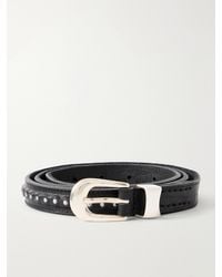 Our Legacy - 2Cm Embellished Leather Belt - Lyst