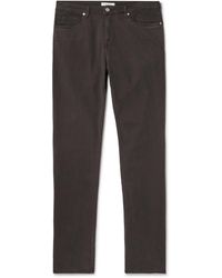 FRAME - L'homme Slim-fit Stretch Lyocell-blend Trousers - Lyst