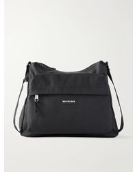 Balenciaga - Explorer Logo-Appliquéd Canvas Messenger Bag - Lyst