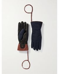 Loro Piana - Leather-Trimmed Ski Gloves - Lyst