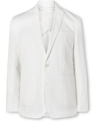 Orlebar Brown - Garret Unstructured Linen And Cotton-blend Suit Jacket - Lyst