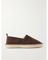 Frescobol Carioca - Helio Suede Espadrilles - Lyst