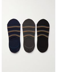 Paul Smith - Set aus drei Paar Socken aus einer Baumwollmischung mit Streifen - Lyst