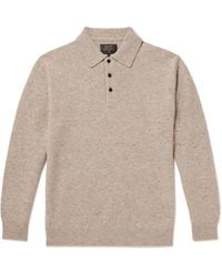 Beams Plus - Wool Polo Shirt - Lyst