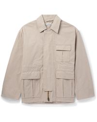 Acne Studios - Ostera Oversized Logo-embroidered Cotton-ripstop Jacket - Lyst