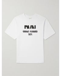 Dries Van Noten - Printed Cotton-jersey T-shirt - Lyst