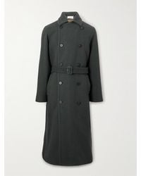 The Row - Betzo Virgin Wool, Linen, Cotton And Silk-Blend Trench Coat - Lyst