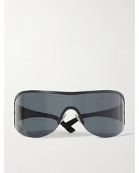 Acne Studios - Auggi D-frame Stainless Steel Wrap-around Sunglasses - Lyst