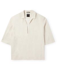 Zegna - Calcare Oasi Linen Shirt - Lyst