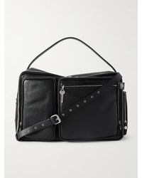Acne Studios - Camero Hotel Full-Grain Leather Holdall - Lyst
