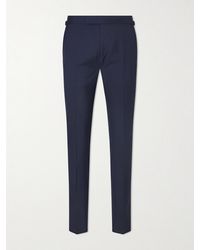Tom Ford - Straight-Leg Super 120S Wool Suit Trousers - Lyst