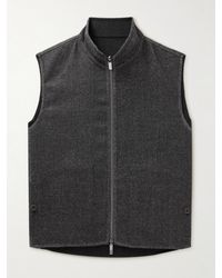 STÒFFA - Reversible Vest - Wool Merino Double-sided - Lyst