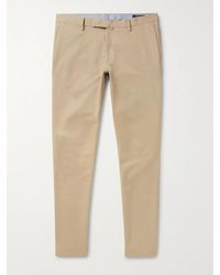 Polo Ralph Lauren - Pantaloni chino slim-fit in twill di cotone stretch - Lyst