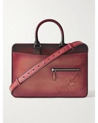 Berluti - Un Jour Mini Scritto Venezia Leather Briefcase - Lyst