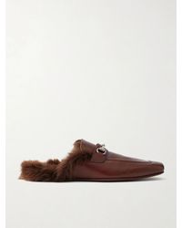 Gucci - Larindo Horsebit-Embellished Leather Loafers - Lyst