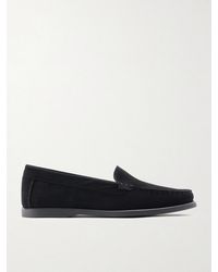 Saman Amel - City Suede Loafers - Lyst