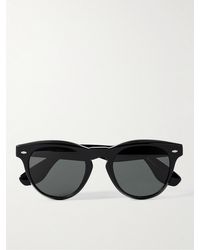 Brunello Cucinelli Oliver Peoples D-frame Acetate Sunglasses - Black