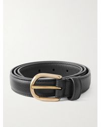 Saman Amel - Cardon 2.5cm Full-grain Leather Belt - Lyst