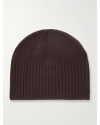 Allude - Ribbed Cashmere Beanie - Lyst