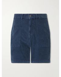 Corridor NYC - Wide-Leg Stretch-Cotton Corduroy Shorts - Lyst