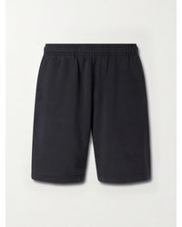 Acne Studios - Straight-leg Cotton-jersey Shorts - Lyst