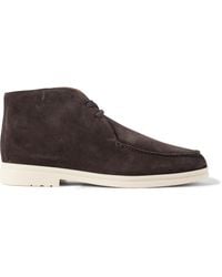 Loro Piana - Walk And Walk Suede Chukka Boots - Lyst