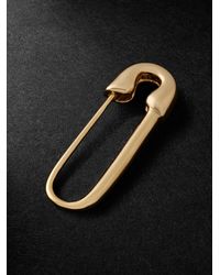 Anita Ko - Safety Pin Gold Single Earring - Lyst