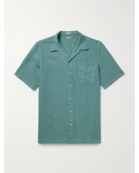 Massimo Alba - Venice Convertible-Collar Cotton Shirt - Lyst