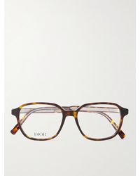 Dior - InDiorO S3I Brille mit eckigem Rahmen aus Azetat in Schildpattoptik - Lyst