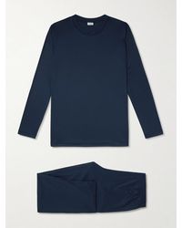 Zimmerli of Switzerland - Sea Island Cotton Pyjama Set - Lyst