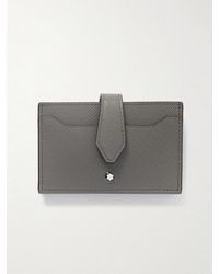 Montblanc - Sartorial Cross-grain Leather Accordion Cardholder - Lyst