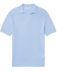 Orlebar Brown - Horton Organic Cotton-Piqué Polo Shirt - Lyst