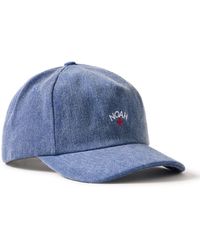 Noah - Logo-embroidered Denim Baseball Cap - Lyst