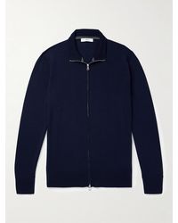 MR P. - Richard Merino Wool Zip-Up Cardigan - Lyst