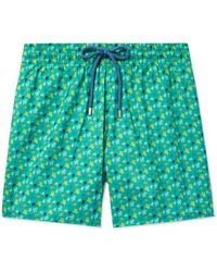 Vilebrequin - Mahina Slim-fit Mid-length Printed Recycled Swim Shorts - Lyst